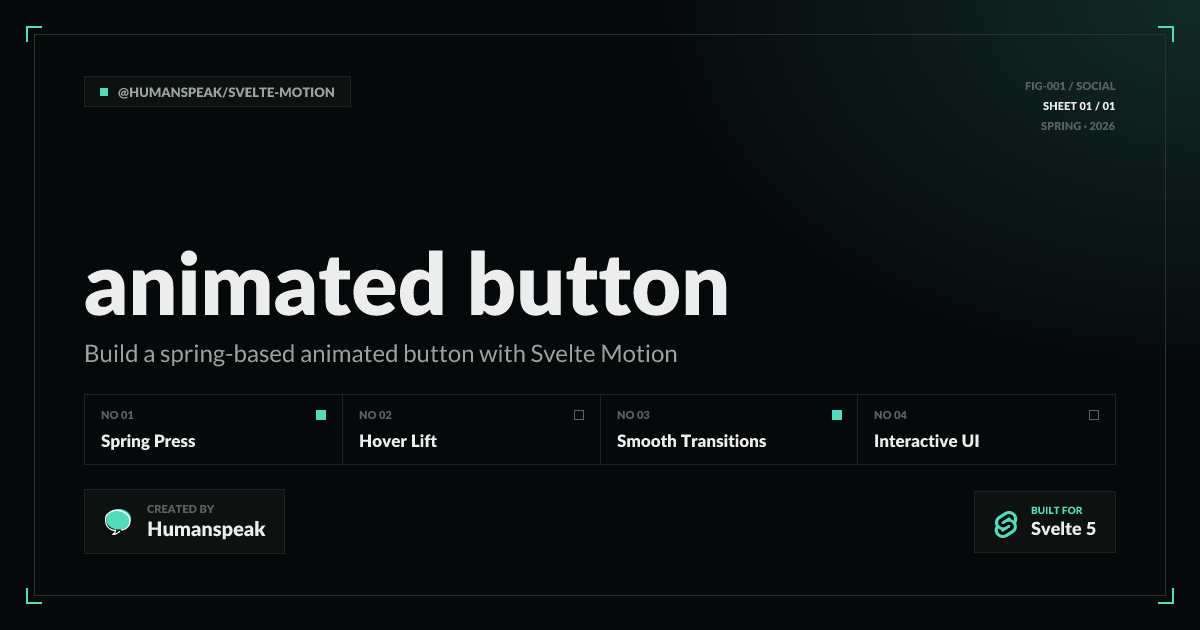 Button Plus Animation Animated Button | Svelte Motion